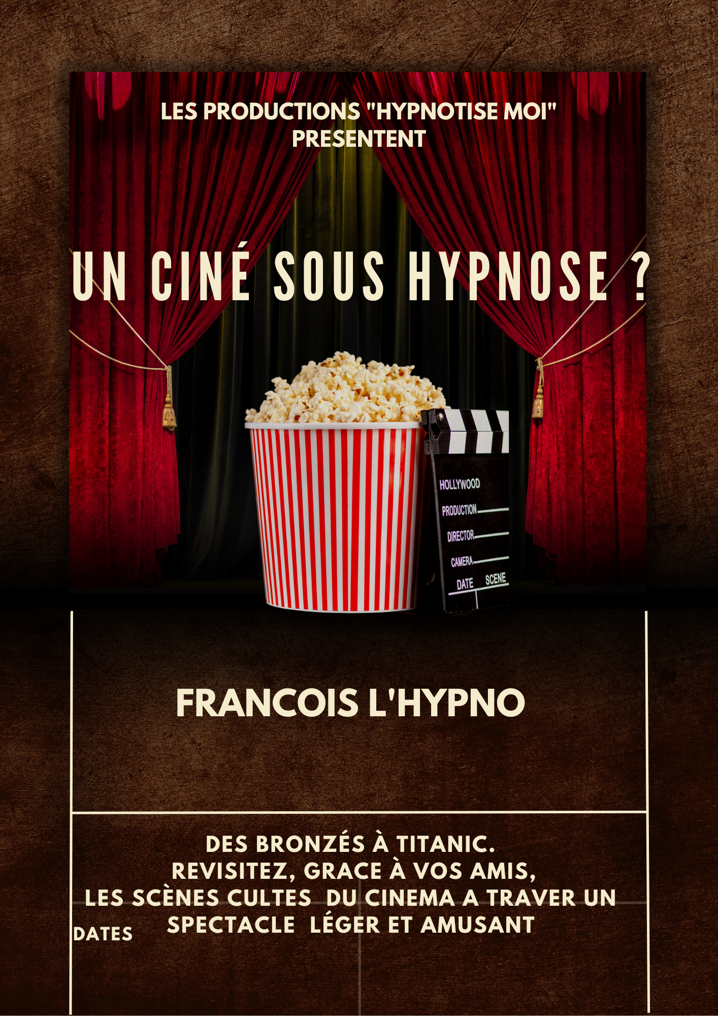 Dark Movie Night Vintage Poster (1)
